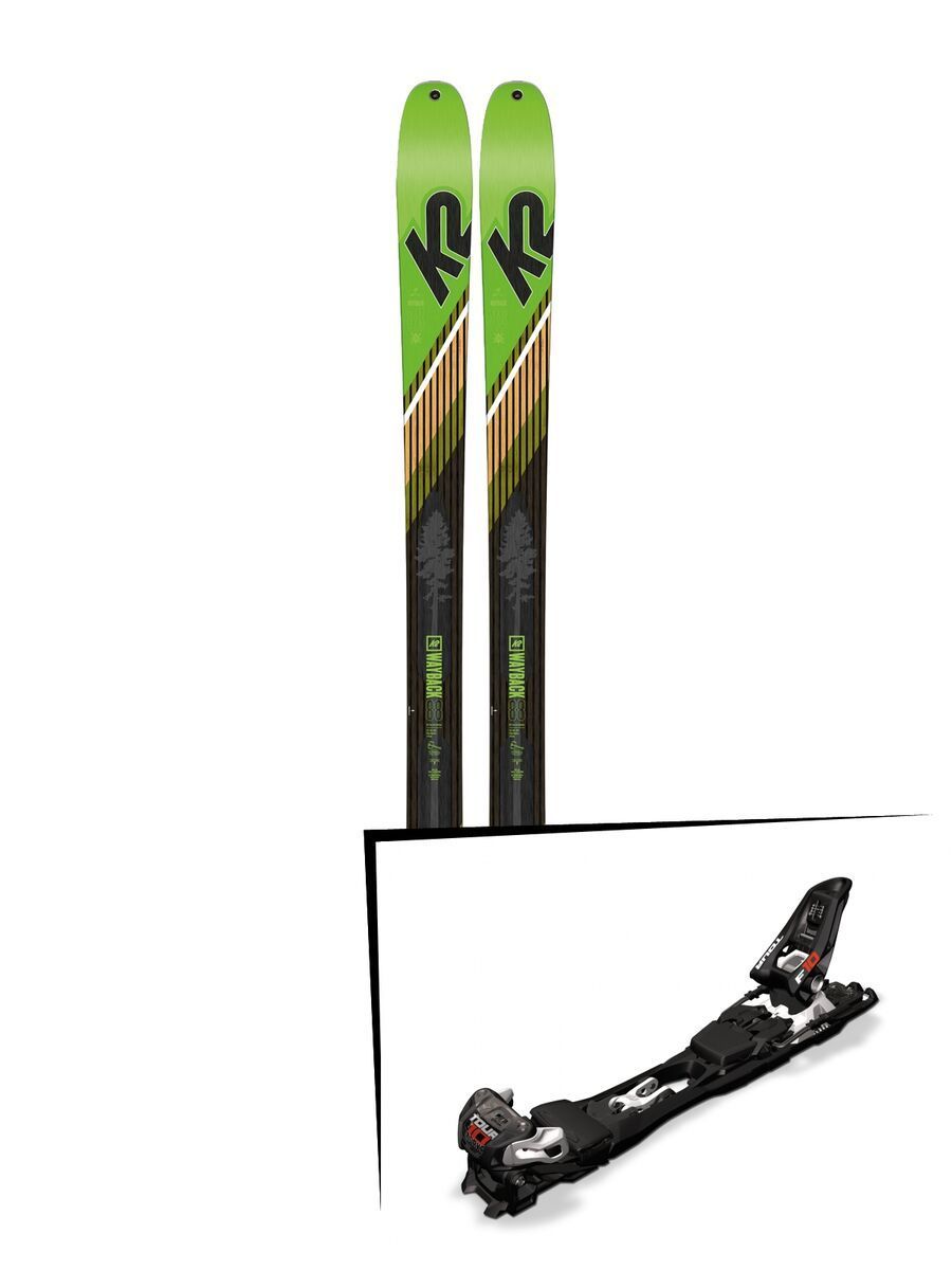 Set: K2 SKI Wayback 88 2019 + Marker F10 Tour black/white - Bild 1