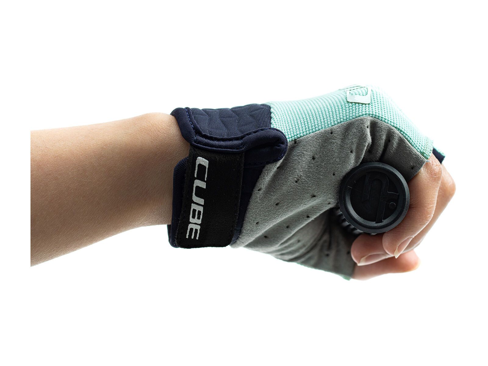 Cube Handschuhe Performance Junior Kurzfinger, blue´n´mint - Bild 5