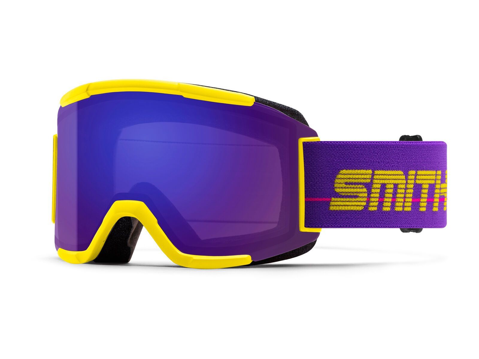 Smith Squad inkl. WS, yellow 93/Lens: chromapop everyday violet mirror - Bild 1