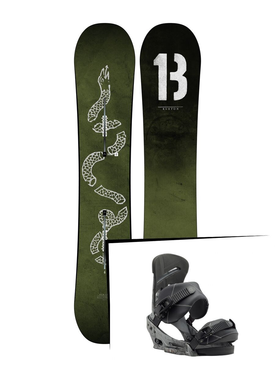 Set: Burton Descendant 2019 + Burton Mission EST evil genius - Bild 1
