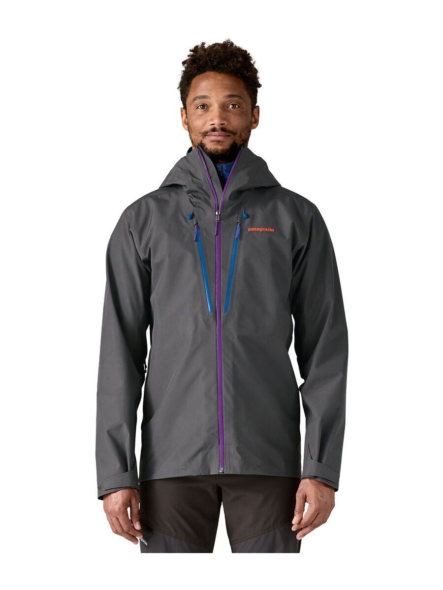 Patagonia Men's Triolet Jacket, forge grey w/p6 blue - Bild 2