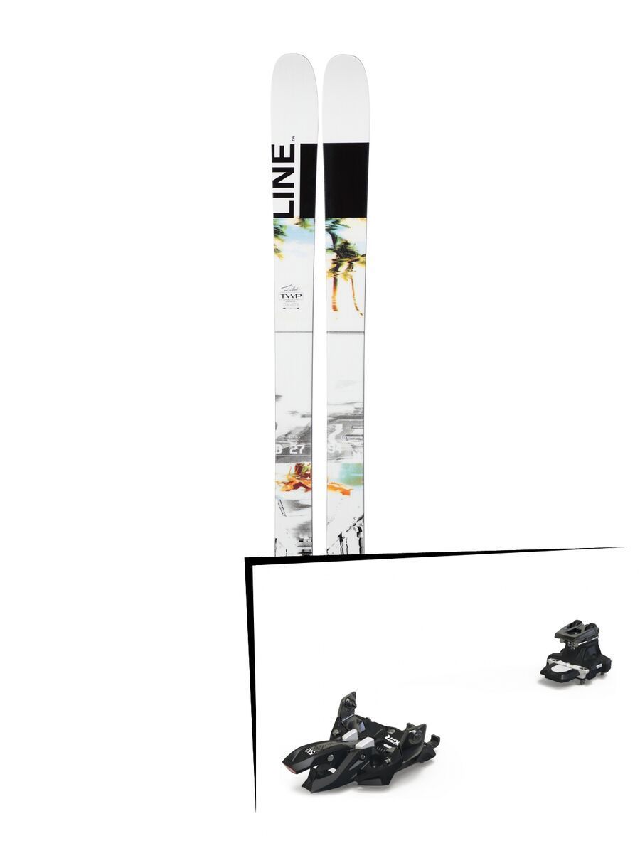 Set: Line Tom Wallisch Pro 2019 + Marker Alpinist 12 black/titanium - Bild 1