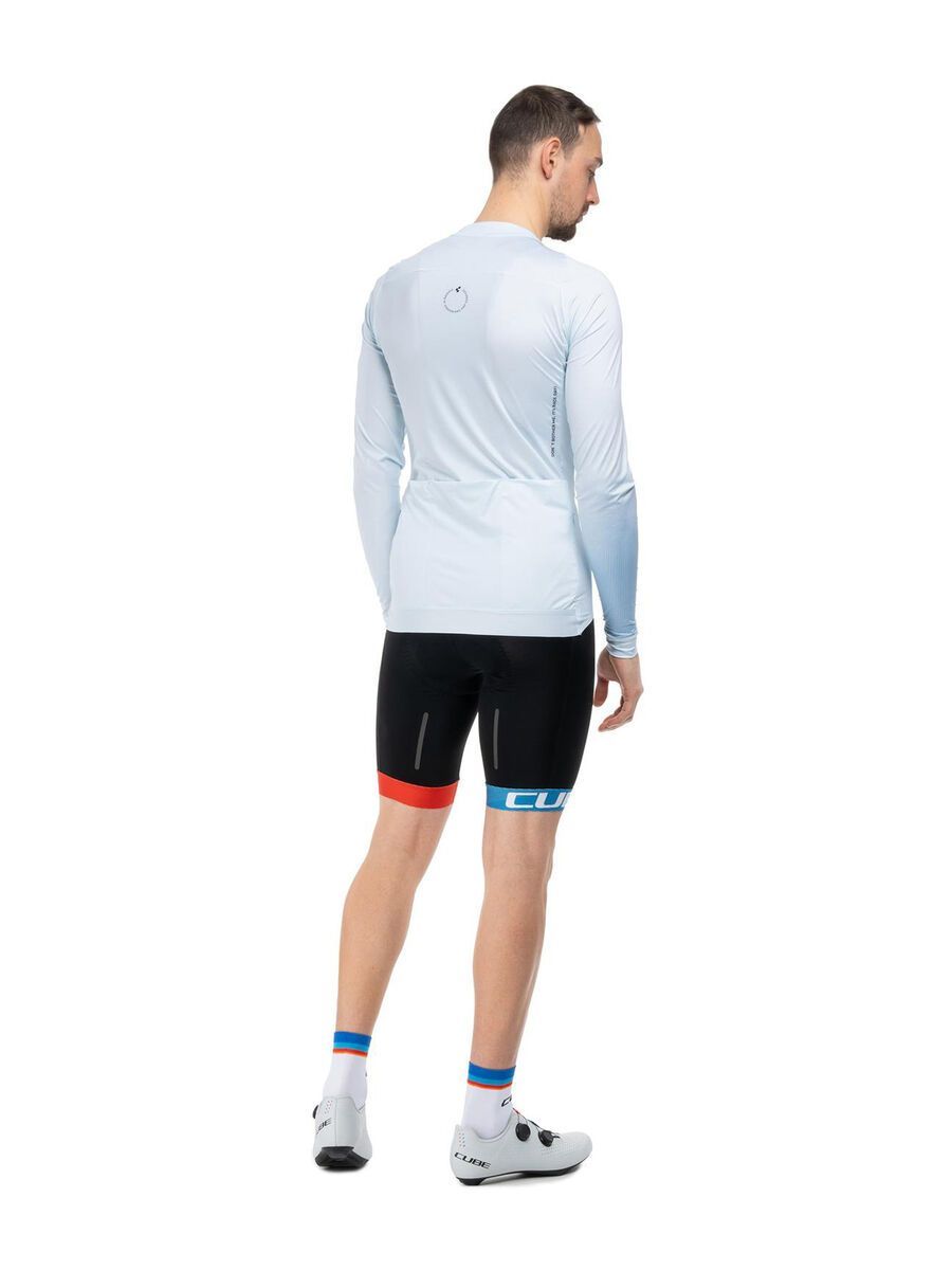 Cube Road/XC UV-Schutz Trikot Teamline langarm, blue - Bild 8