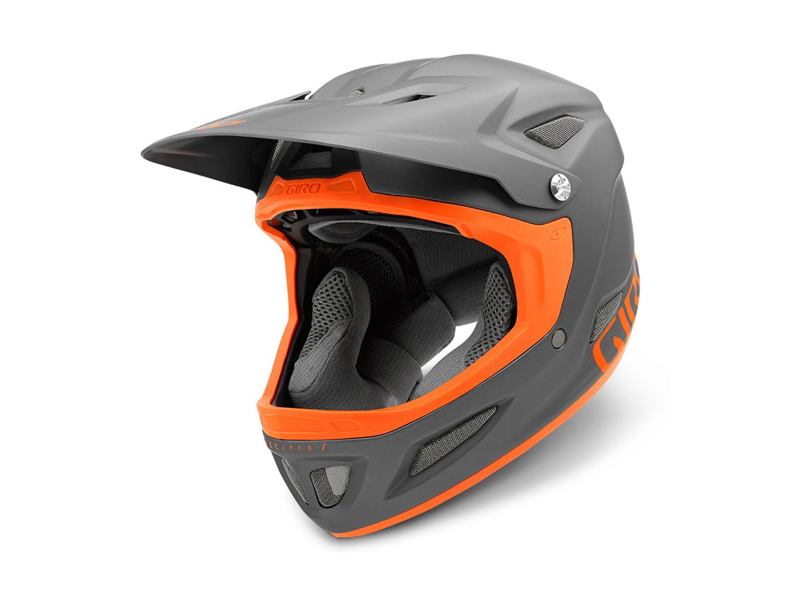 Giro Disciple MIPS, matte titanium/flame - Bild 1