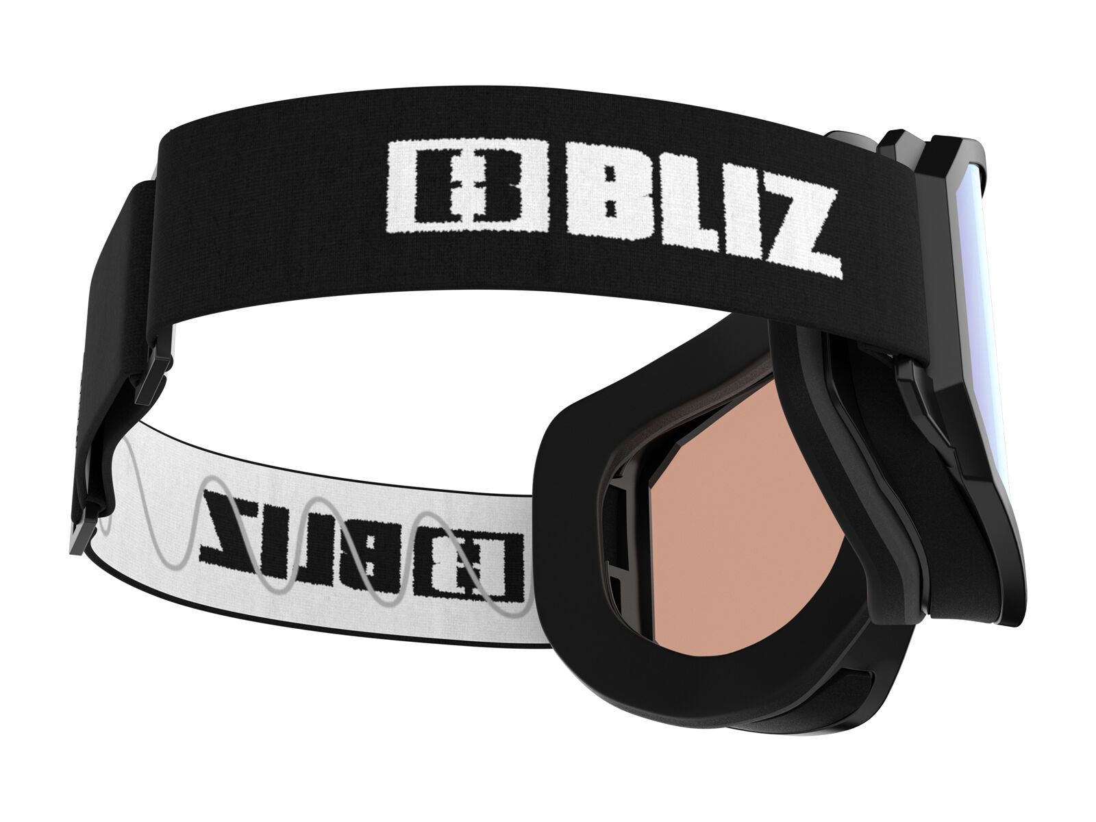 Bliz Rave JR, Light Orange/Blue Multi / matt black - Bild 4