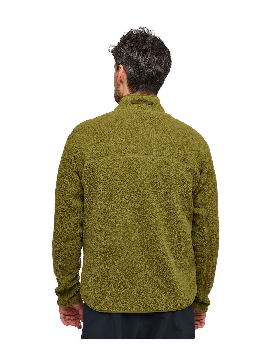Haglöfs Mossa Pile Jacket Men, olive green - Bild 9