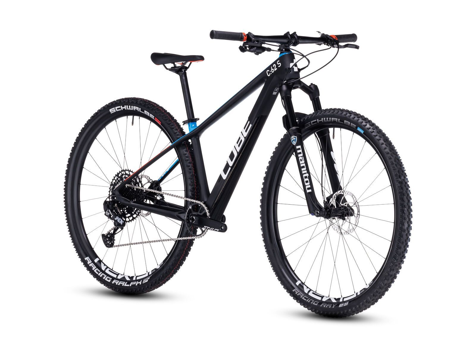 Cube Elite C:62 SLX Rookie 29, carbon´n´blue´n´red - Bild 2