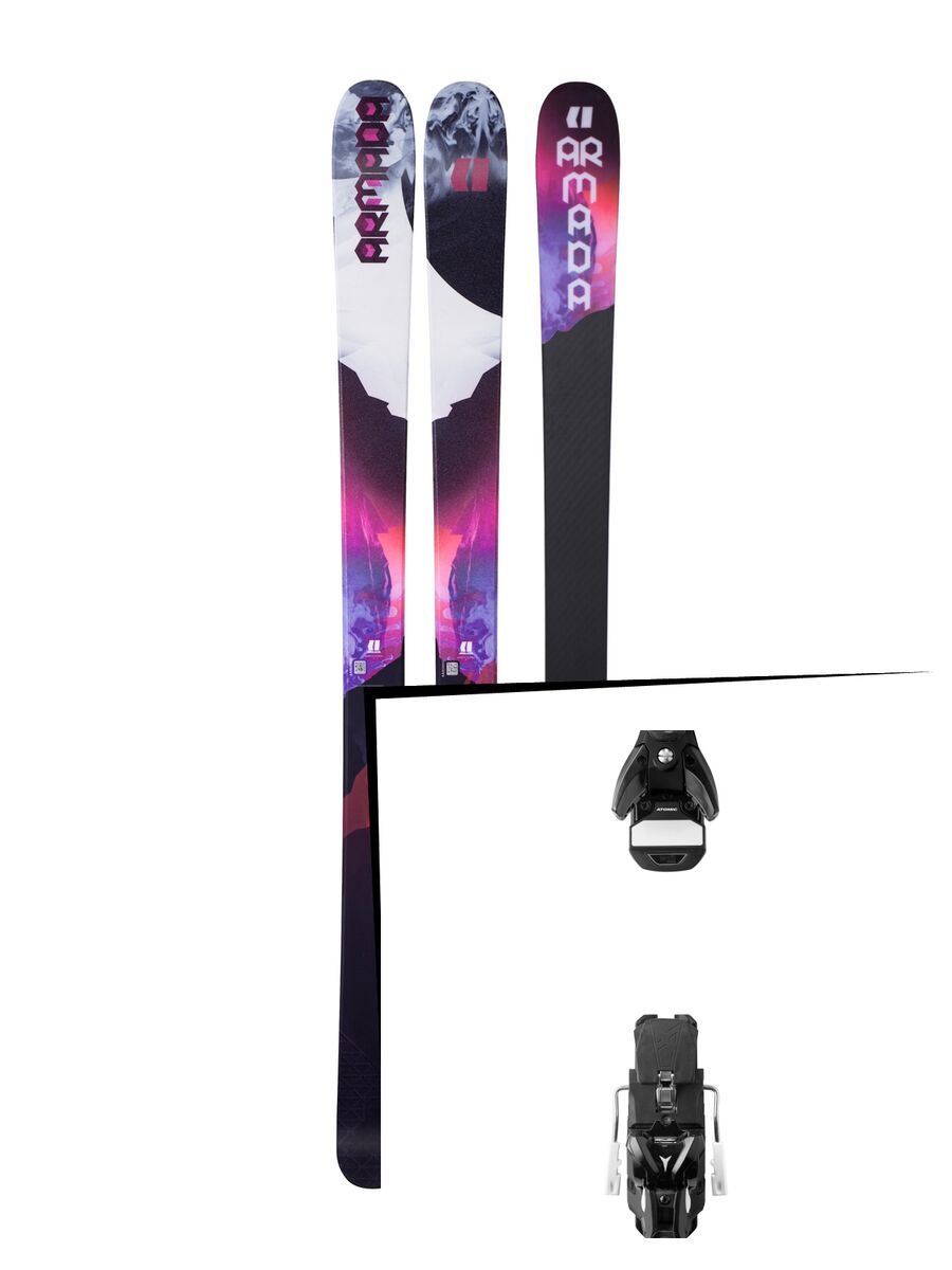 Set: Armada Victa 97 Ti 2018 + Atomic STH 13 WTR black/gun metal - Bild 1