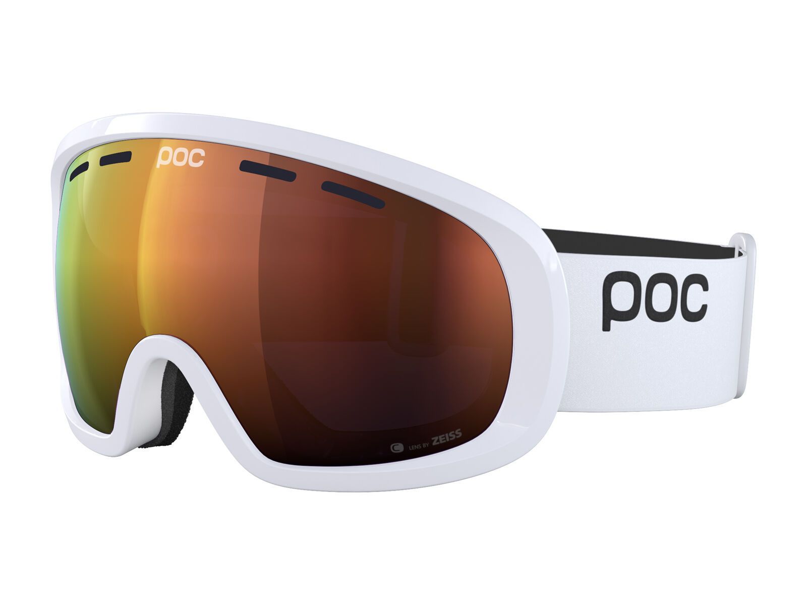 POC Fovea Mid, Clarity Int. Partly Sunny Orange / hydrogen white - Bild 1