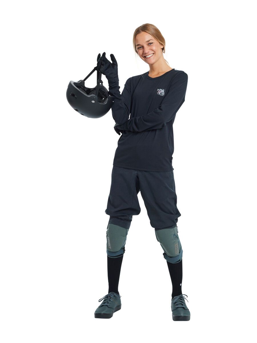 ION Tee Seek AMP LS Wms, black - Bild 3