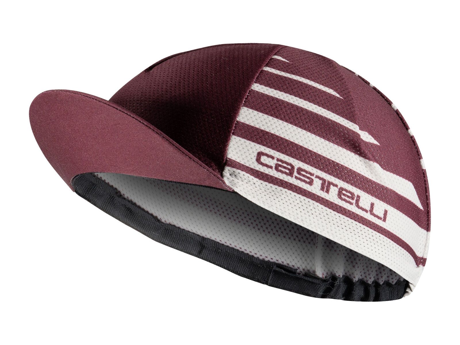 Castelli Classico Cap, deep bordeaux/silver moon - Bild 2