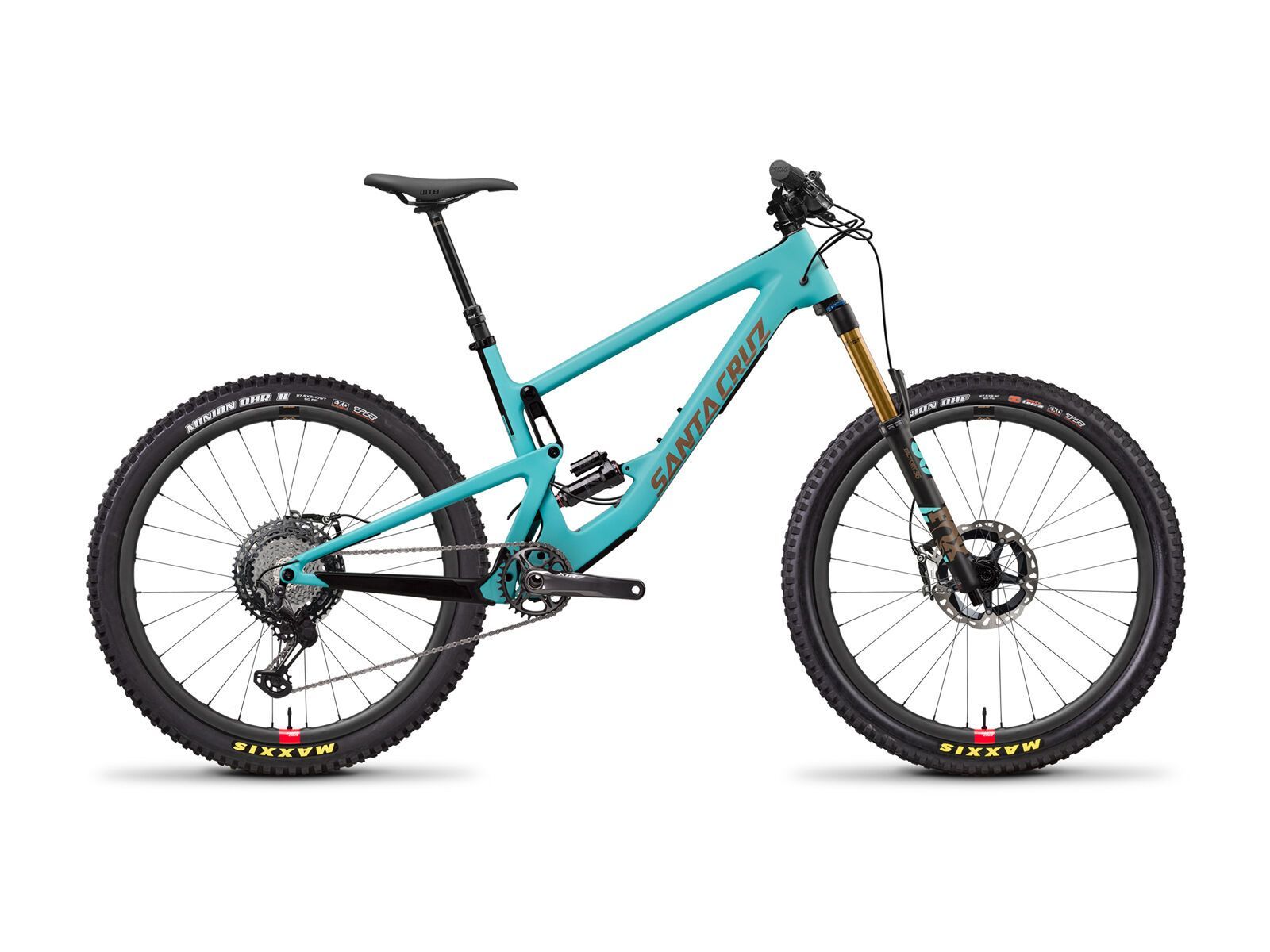 Santa Cruz Bronson CC XTR Reserve, industry blue and gold - Bild 1