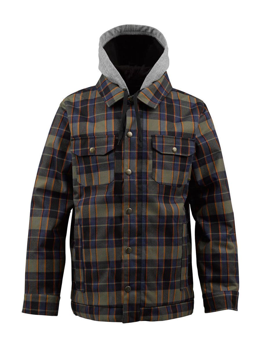 Burton Hackett Jacket, Cyanide Cheshire Plaid - Bild 1