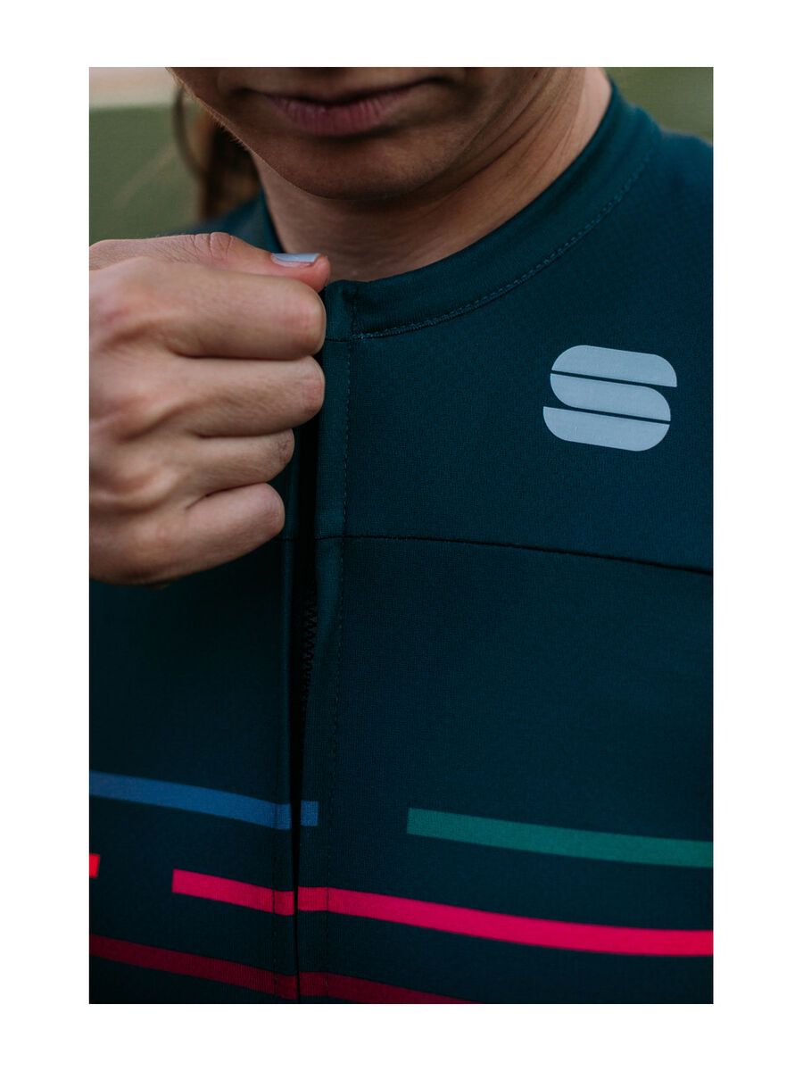 Sportful Vélodrome W Short Sleeve Jersey, black - Bild 7