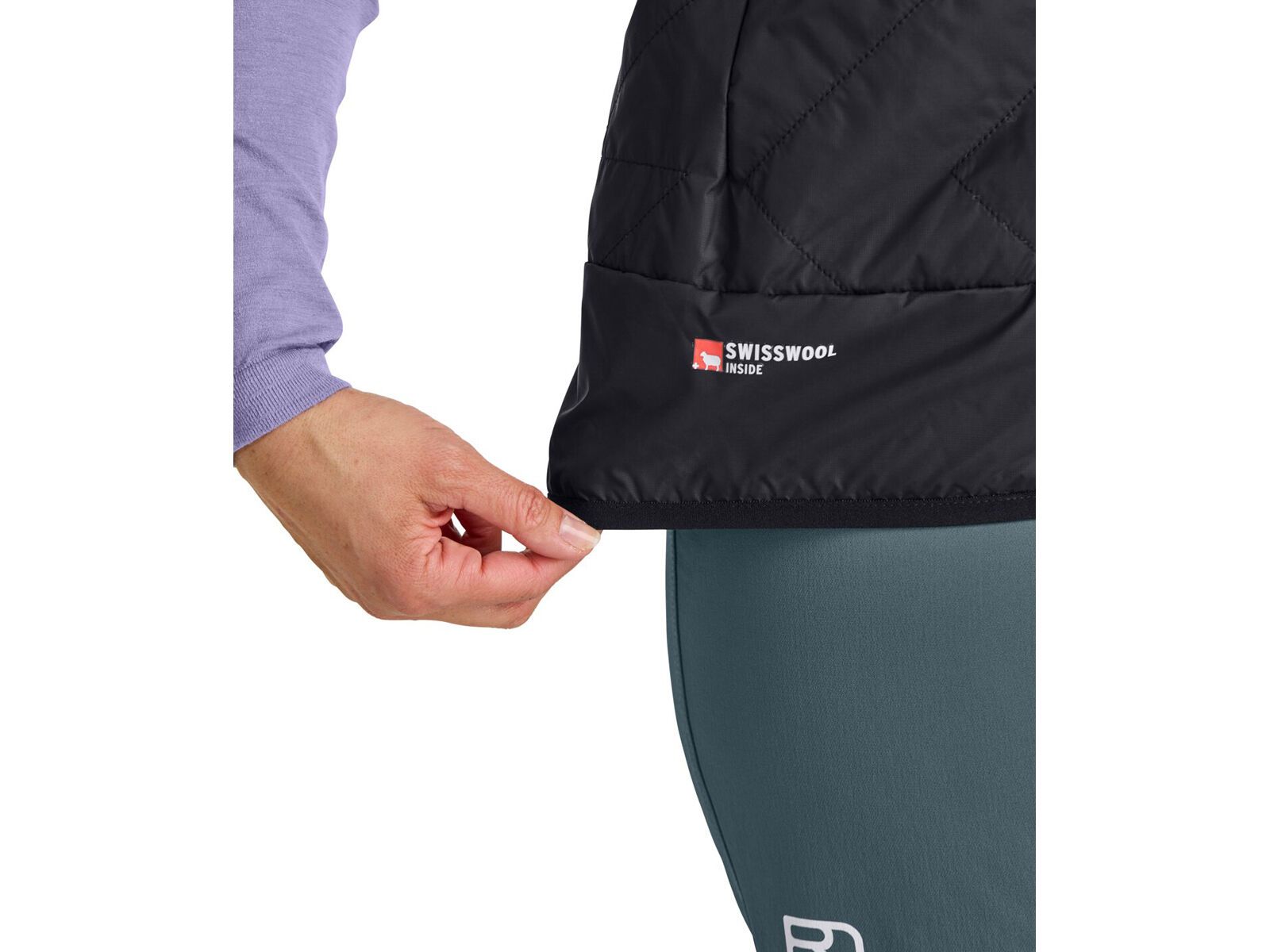 Ortovox Swisswool Piz Boè Vest W, sea surface - Bild 5