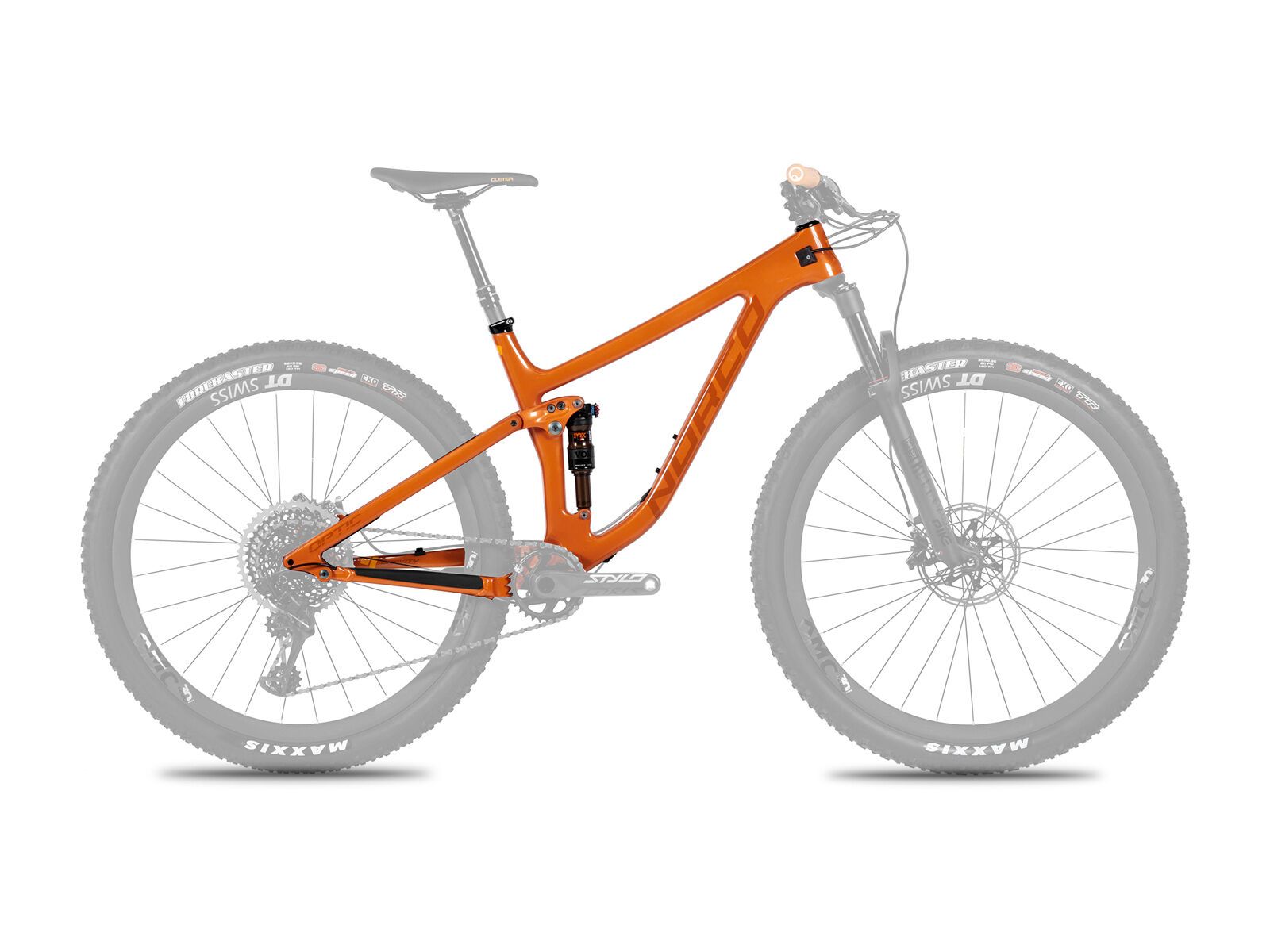 Norco Optic C 1 Frame 29, orange/orange - Bild 1