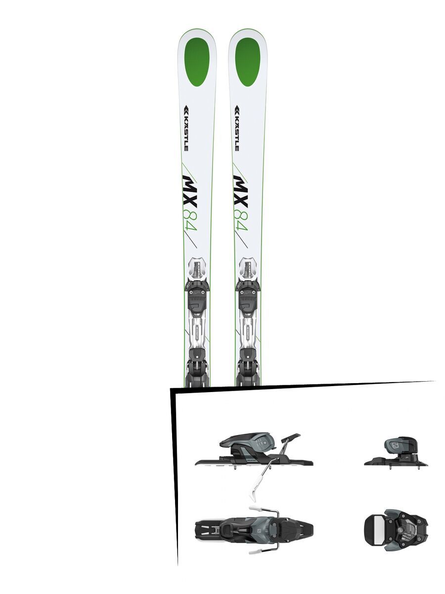 Set: Kästle MX84 2019 + Salomon Warden 11 dark grey/black - Bild 1