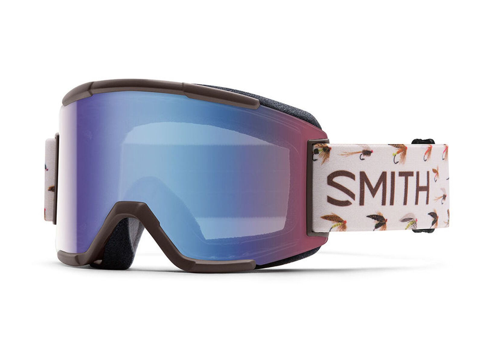 Smith Squad + Spare Lens, root fish/blue sensor mirror/rc36 - Bild 1
