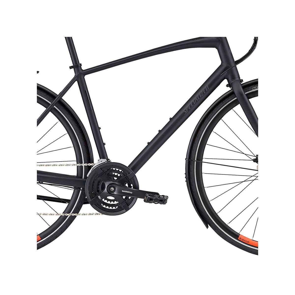 Specialized Men's Sirrus EQ - Black Top LTD, satin cast black/rocket red - Bild 5