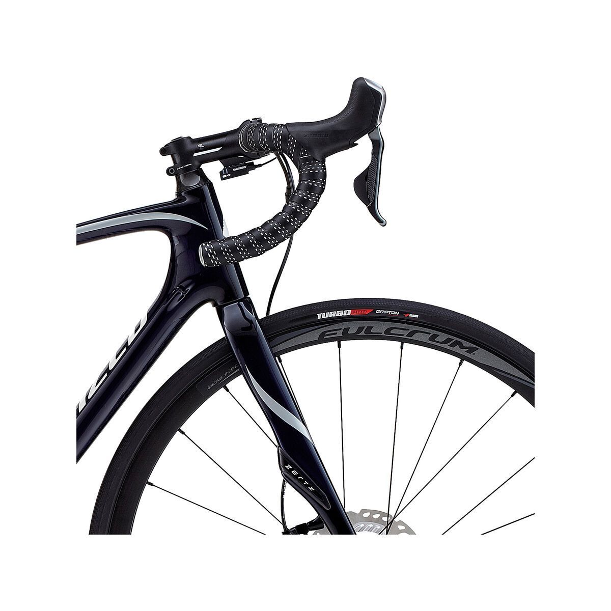 Specialized Ruby Expert Disc Ultegra Di2, gloss blue tinted carbon/silver dust/white - Bild 5
