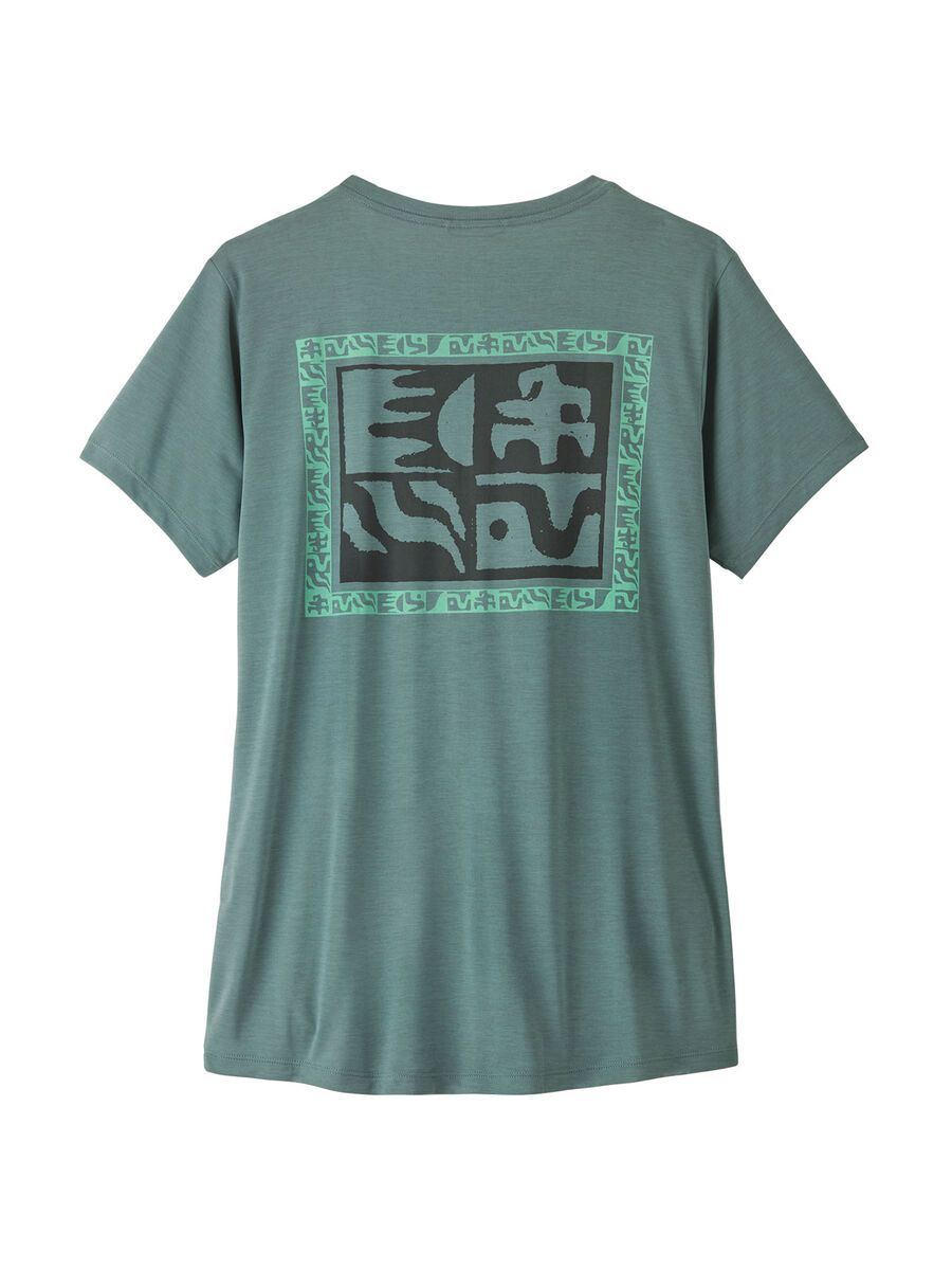 Patagonia Women's Capilene Cool Daily Shirt - Mother Rays, blue sage/light blue sage x-dye - Bild 2