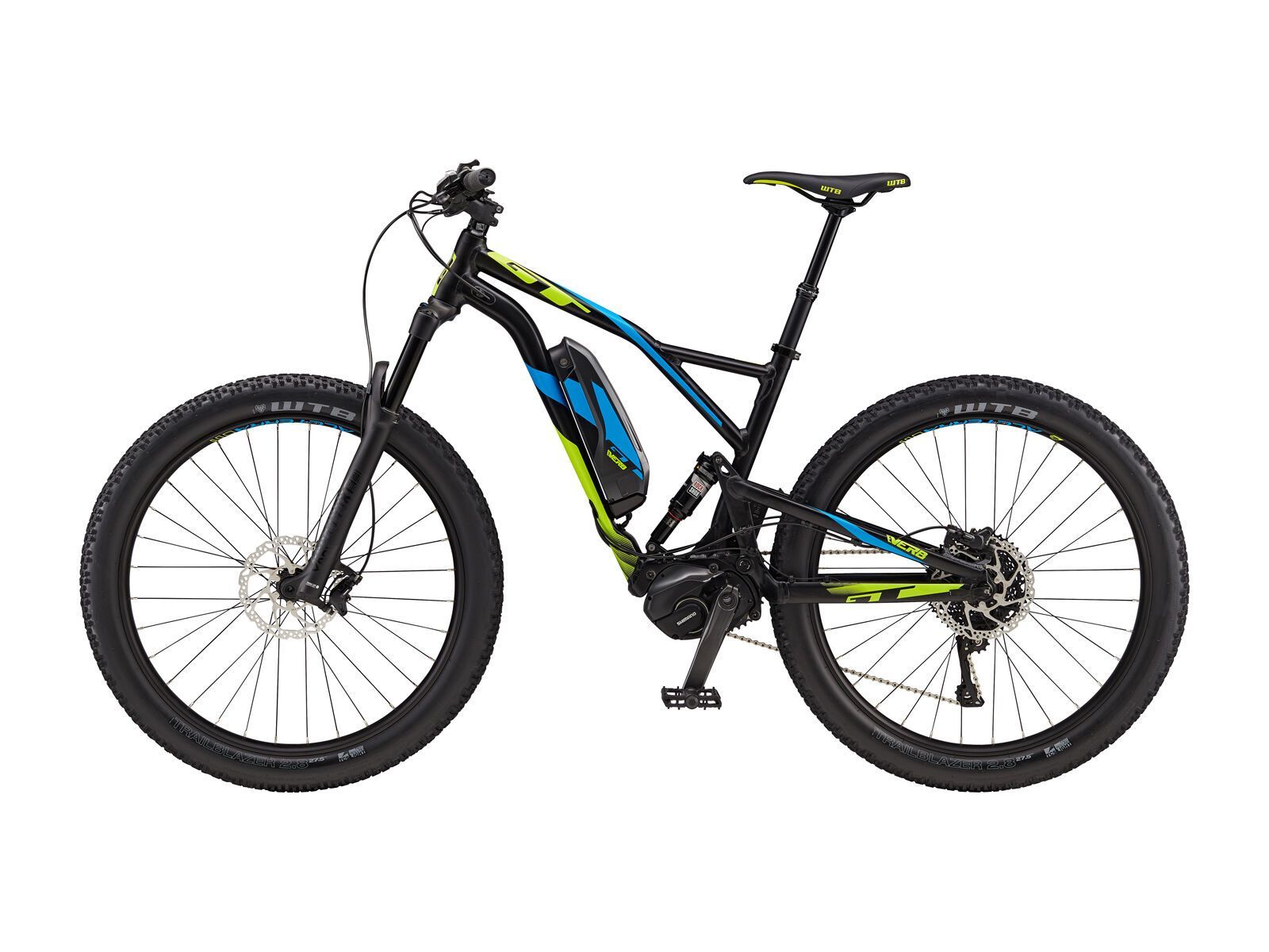 GT eVerb AMP, satin black w/ neon yellow & cyan - Bild 2