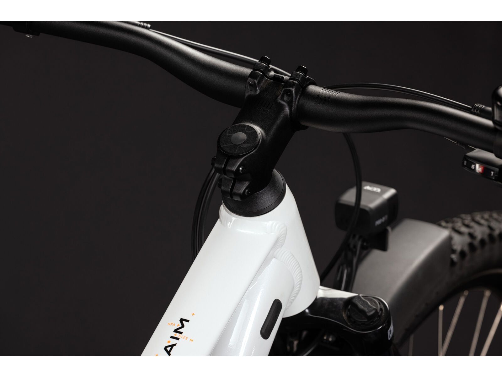 Cube Aim One FE 29, metallicwhite´n´black - Bild 2