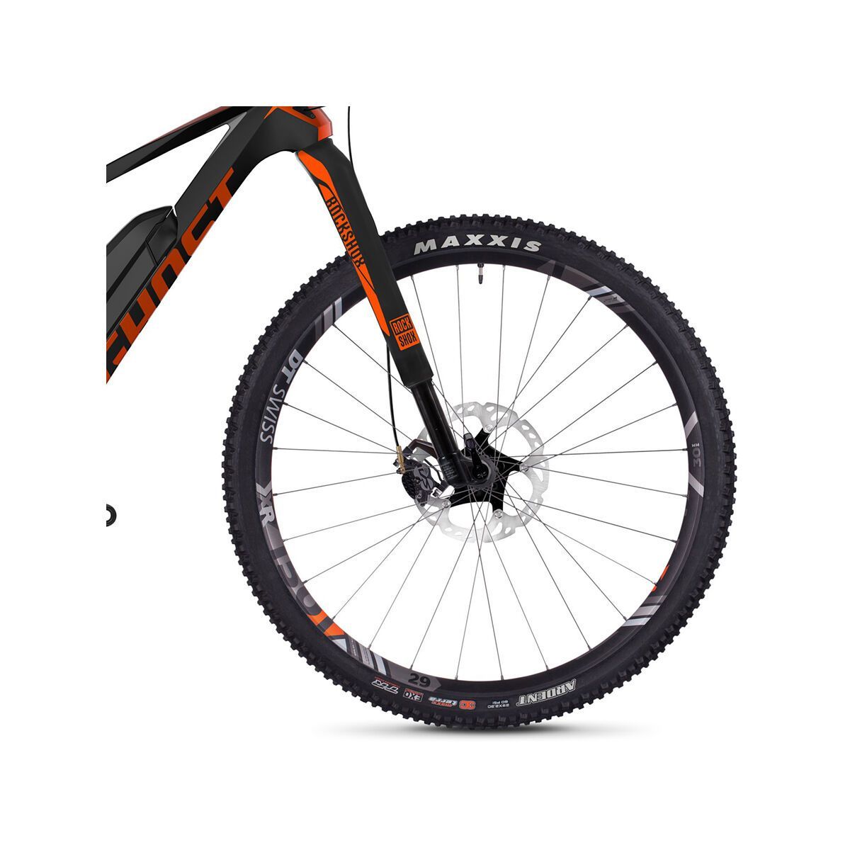 Ghost Hybride Lector S8.7+ LC, titanium gray/volcano orange/palladium silver - Bild 2