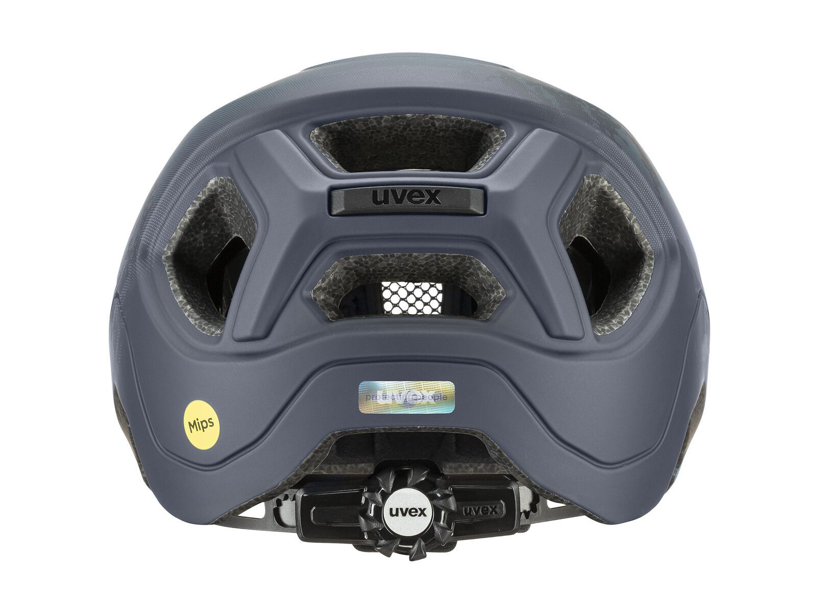 uvex react jr. MIPS, azure-deep space matt - Bild 3