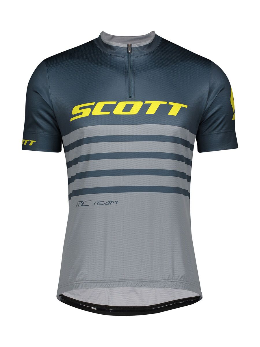 Scott RC Team 20 S/Sl Men's Shirt, nightfall blue/lemongrass yellow - Bild 1