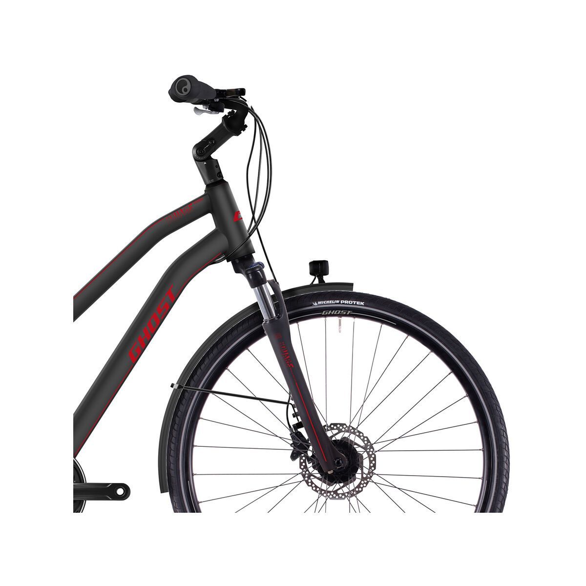 Ghost Square Trekking 6 Miss, black/red - Bild 5