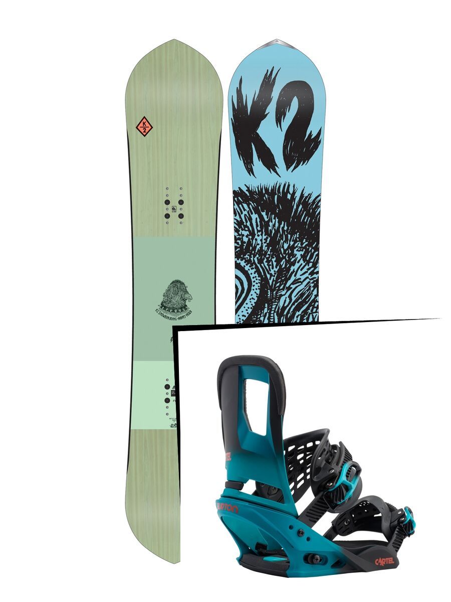Set: K2 Happy Hour 2016 + Burton Cartel (1712703S) - Bild 1