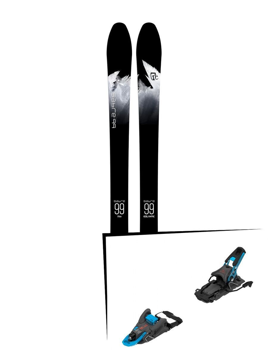 Set: Icelantic Sabre 99 2018 + Salomon S/Lab Shift MNC blue/black - Bild 1