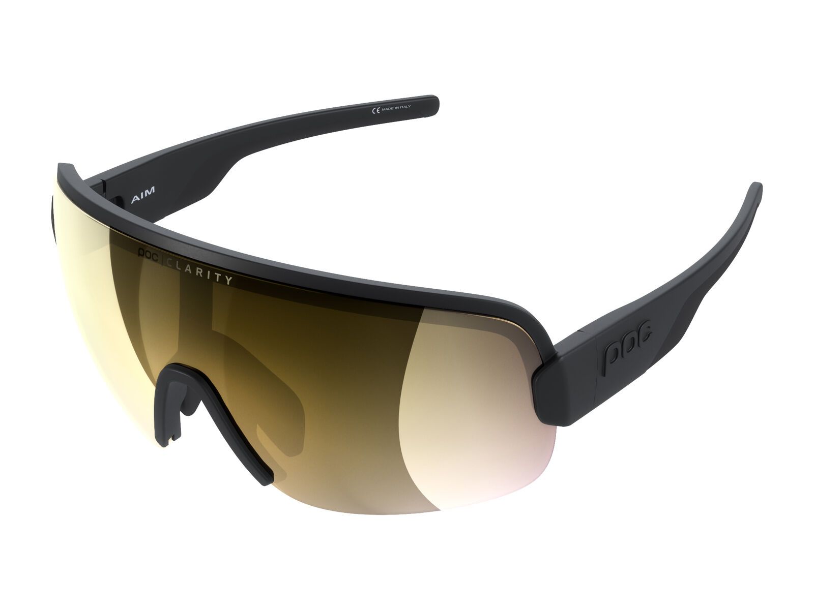 POC Aim, Clarity Road/Partly Sunny Gold, uranium black - Bild 1