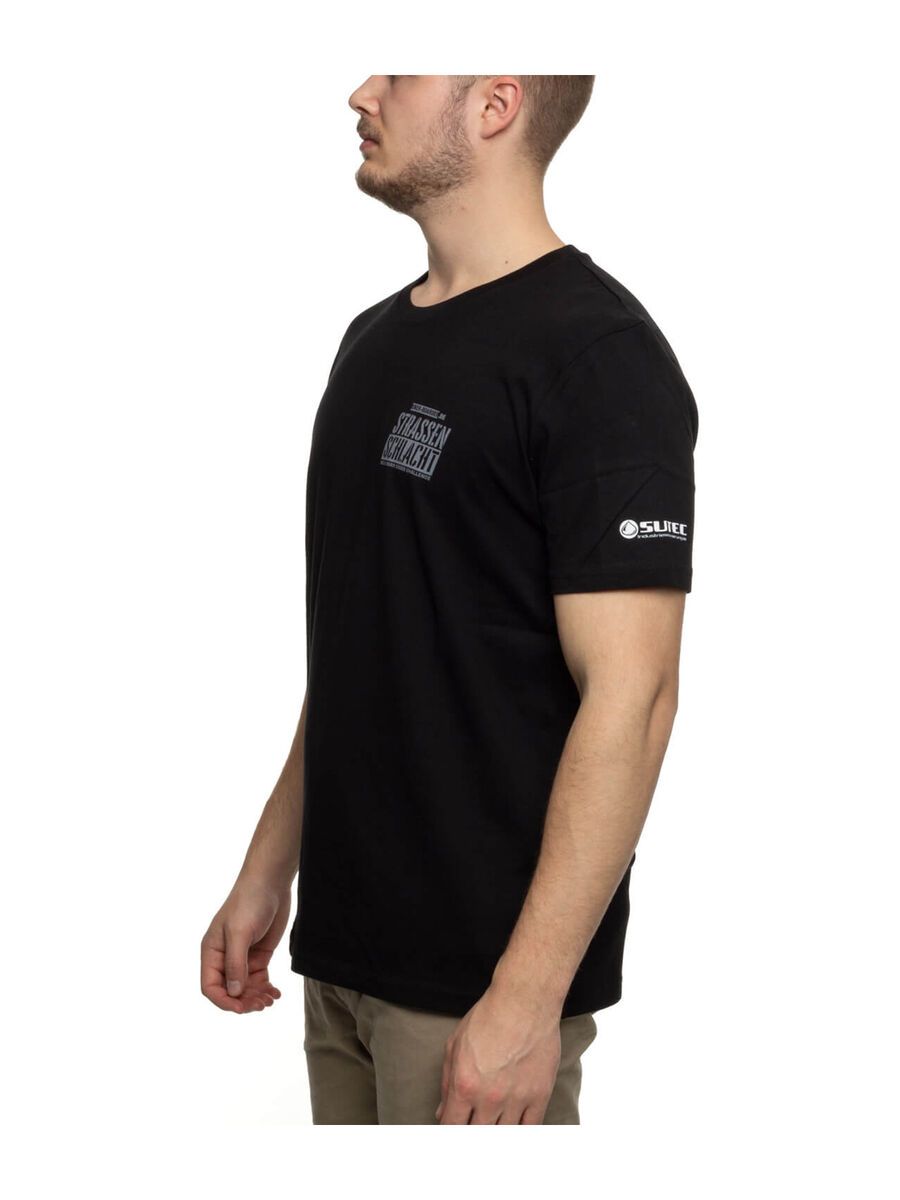 BIKER-BOARDER Strassenschlacht T-Shirt Logo Unisex, schwarz - Bild 2