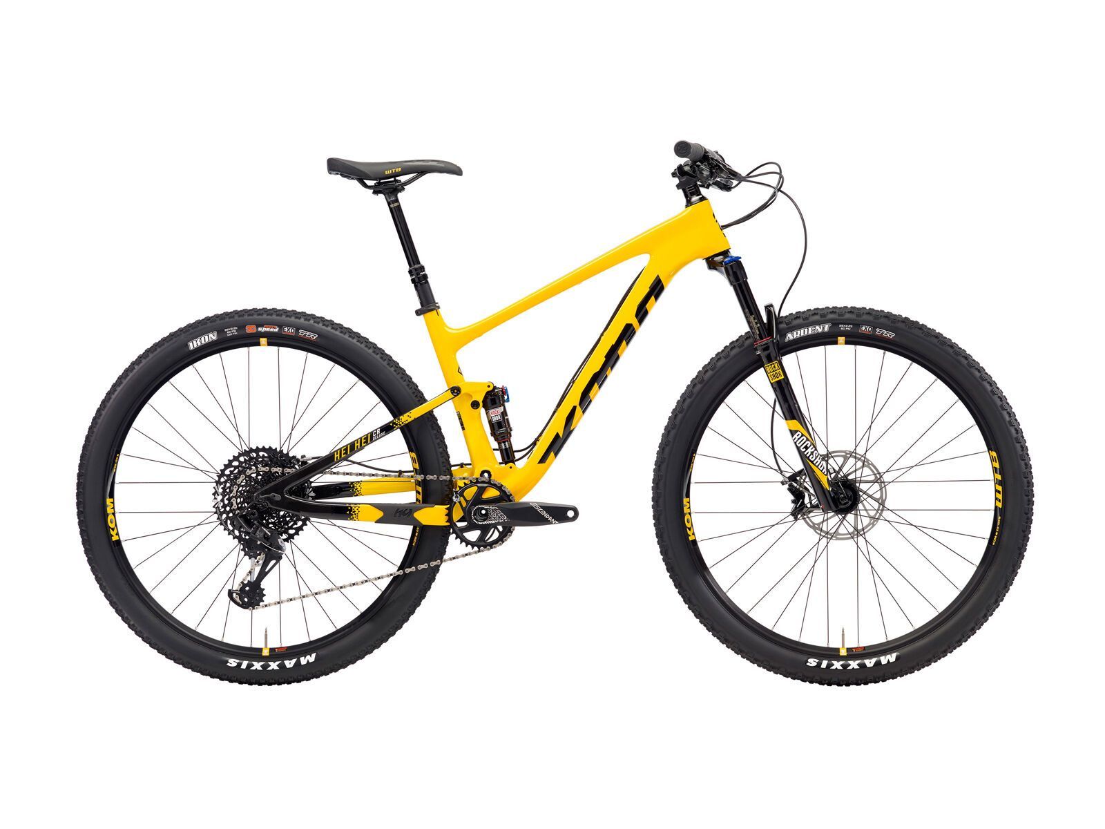 Kona Hei Hei CR/DL, gloss yellow & black w/ black, white & yellow decals - Bild 1