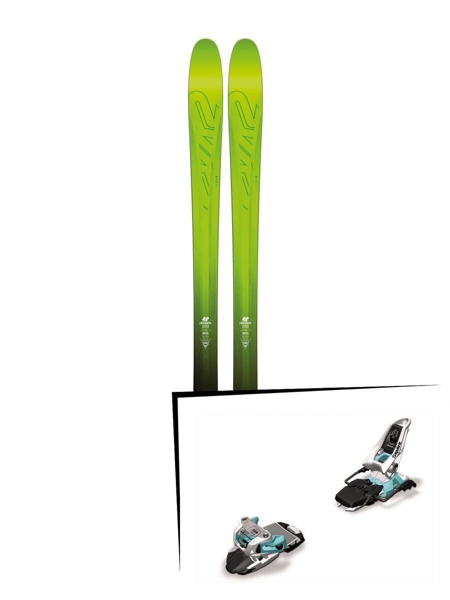 K2 SKI Set: Pinnacle 95 2016 + Marker Squire 11 - Bild 1