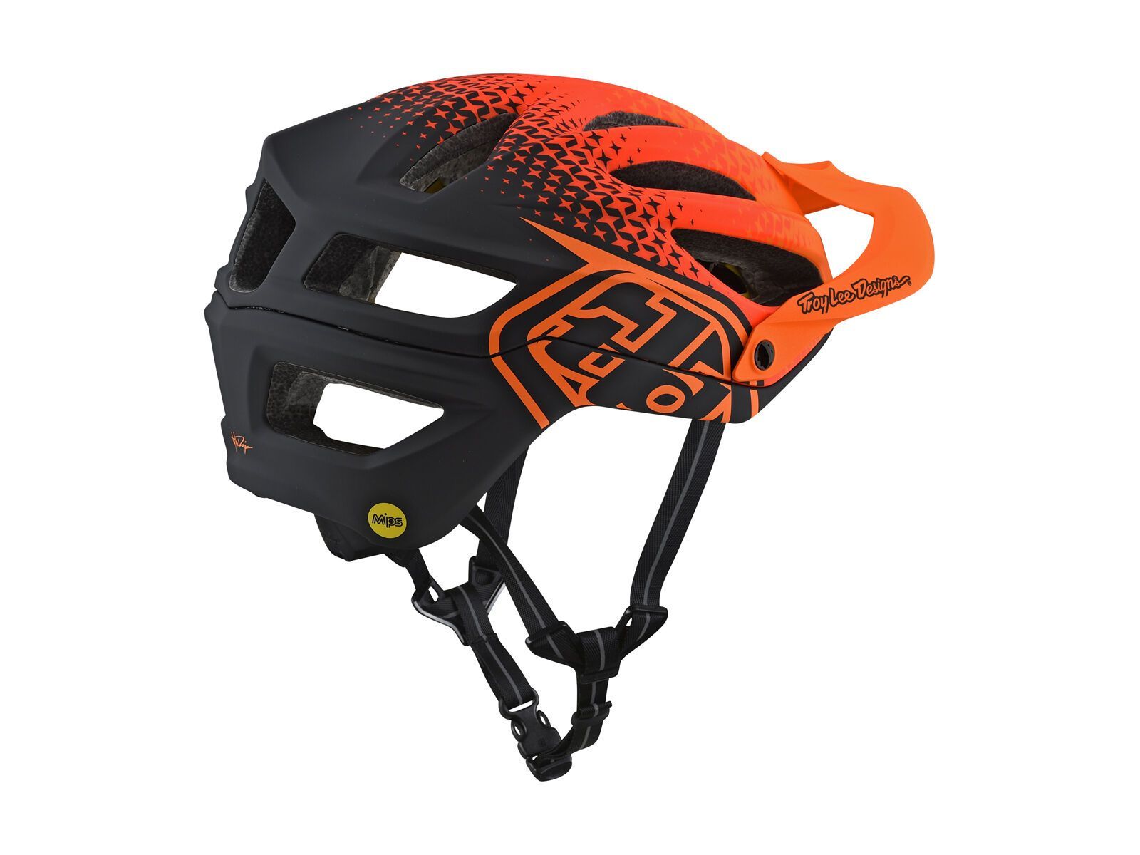 TroyLee Designs A2 Starburst Helmet MIPS honey BIKER BOARDER.DE