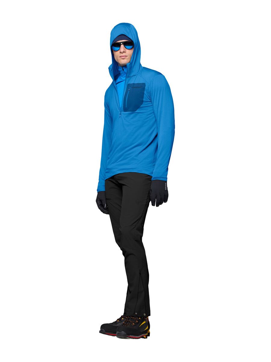 Norrona falketind warm1 Hood M's, brilliant blue/dark blue - Bild 6