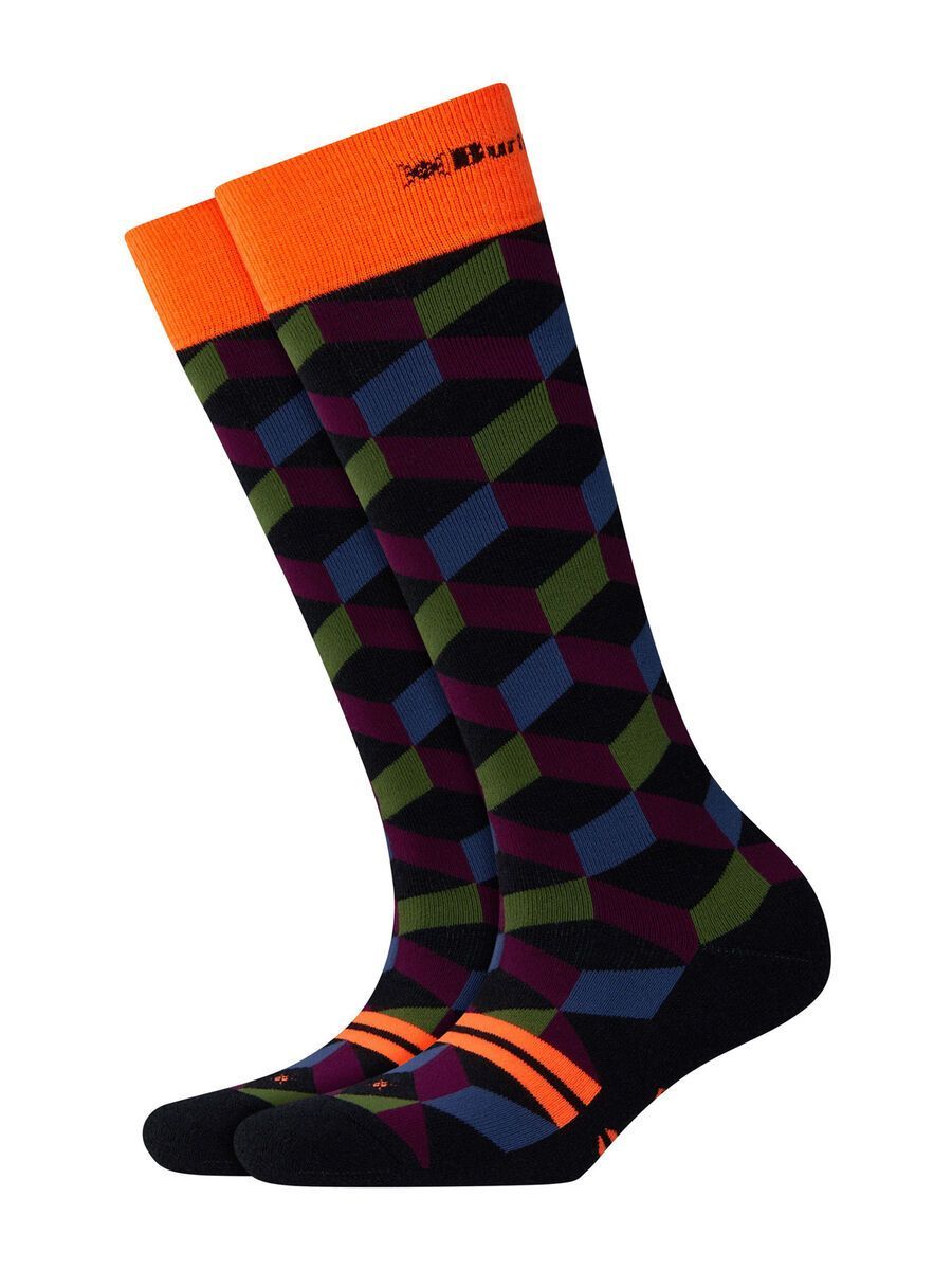 Falke Burlington Snow Fun Girl Kniestrümpfe, black - Bild 1