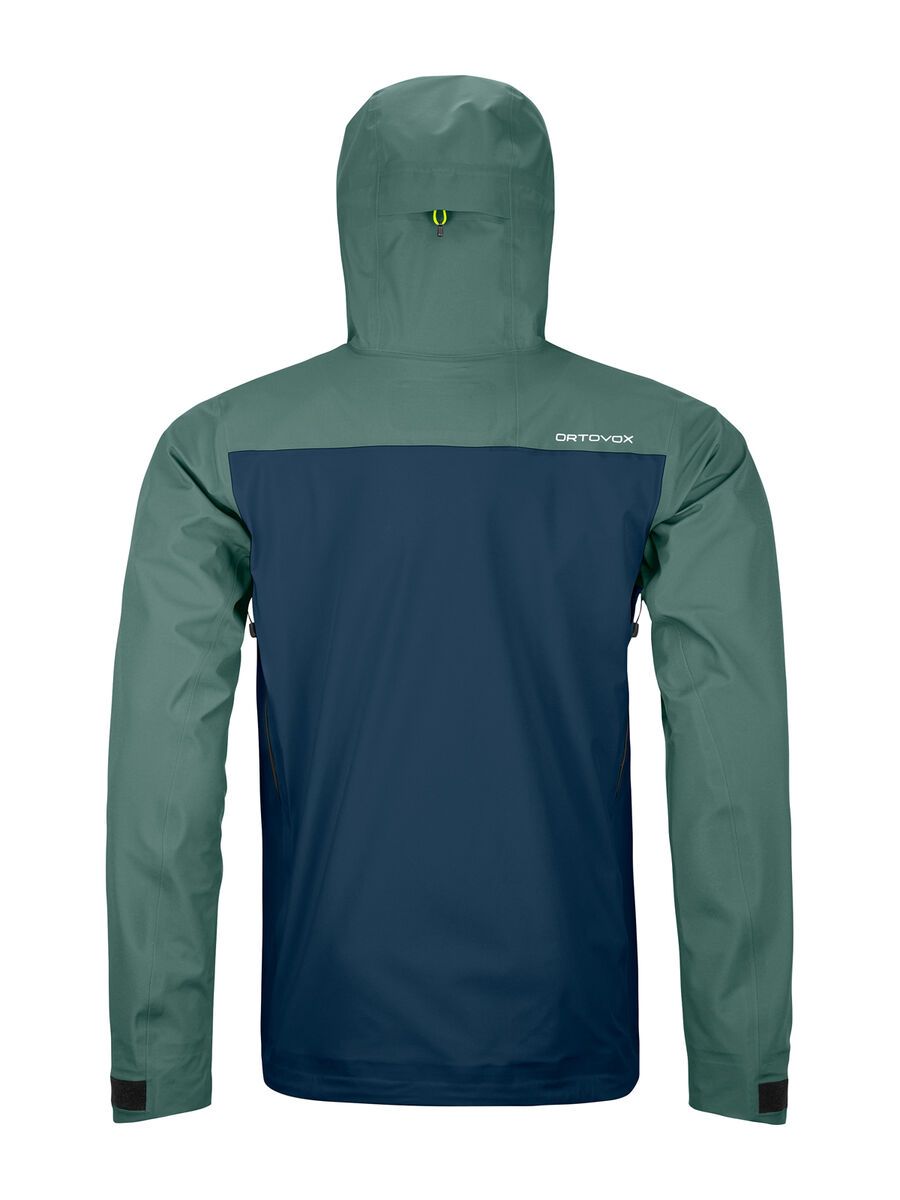 Ortovox 3L Ravine Shell Jacket M, deep ocean - Bild 2
