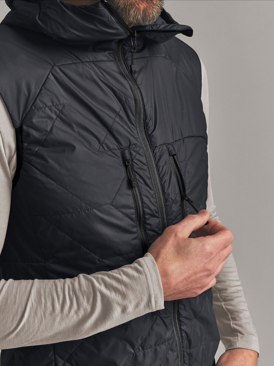 Ortovox Venet Swisswool 60 Vest M, black raven - Bild 5