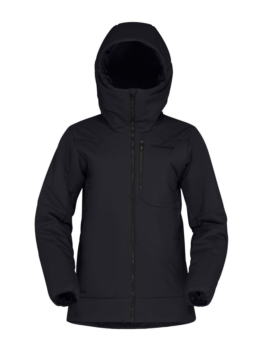 Norrona tamok thermo80 Zip Hood W's, caviar black - Bild 1