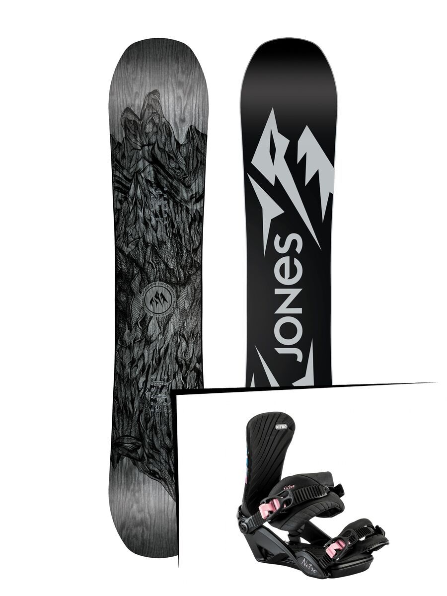 Set: Jones Ultra Mountain Twin 2019 + Nitro Ivy (1944115S) - Bild 1