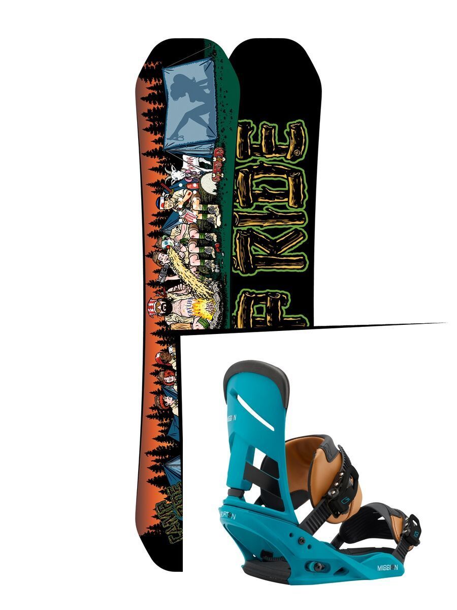 Set: Ride Kink 2017 + Burton Mission (1712879S) - Bild 1