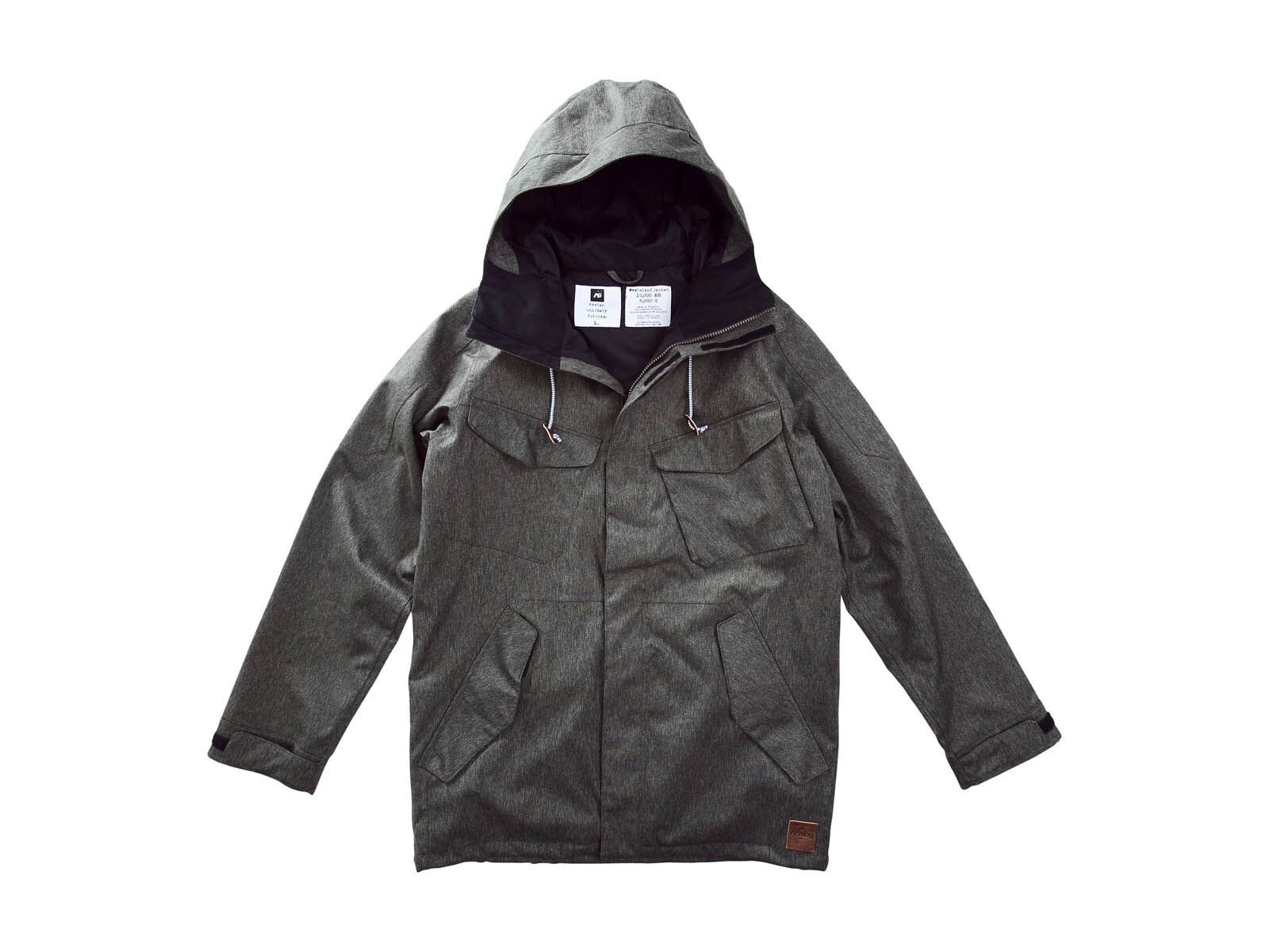 Analog Wasteland Jacket, Off Black - Bild 1