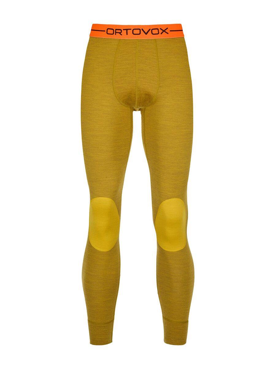 Ortovox 185 Merino Rock'n'Wool Long Pants M, yellow corn blend - Bild 1