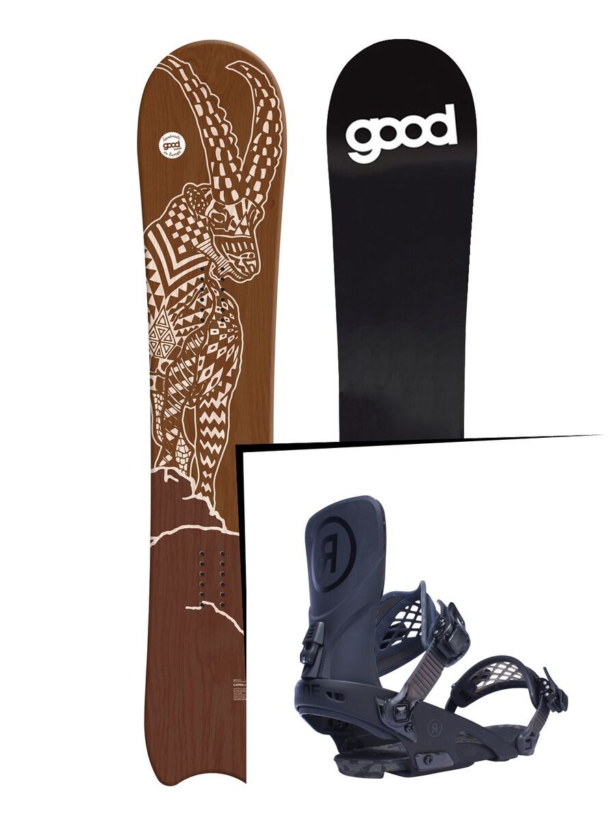 Set: goodboards Capra 2017 + Ride LTD (1770150S) - Bild 1