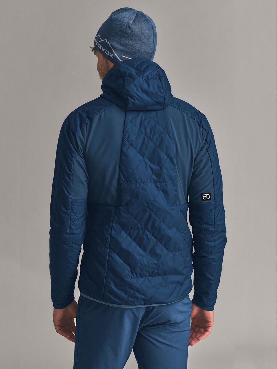 Ortovox Venet Swisswool 60 Jacket M, blue nunatak - Bild 4