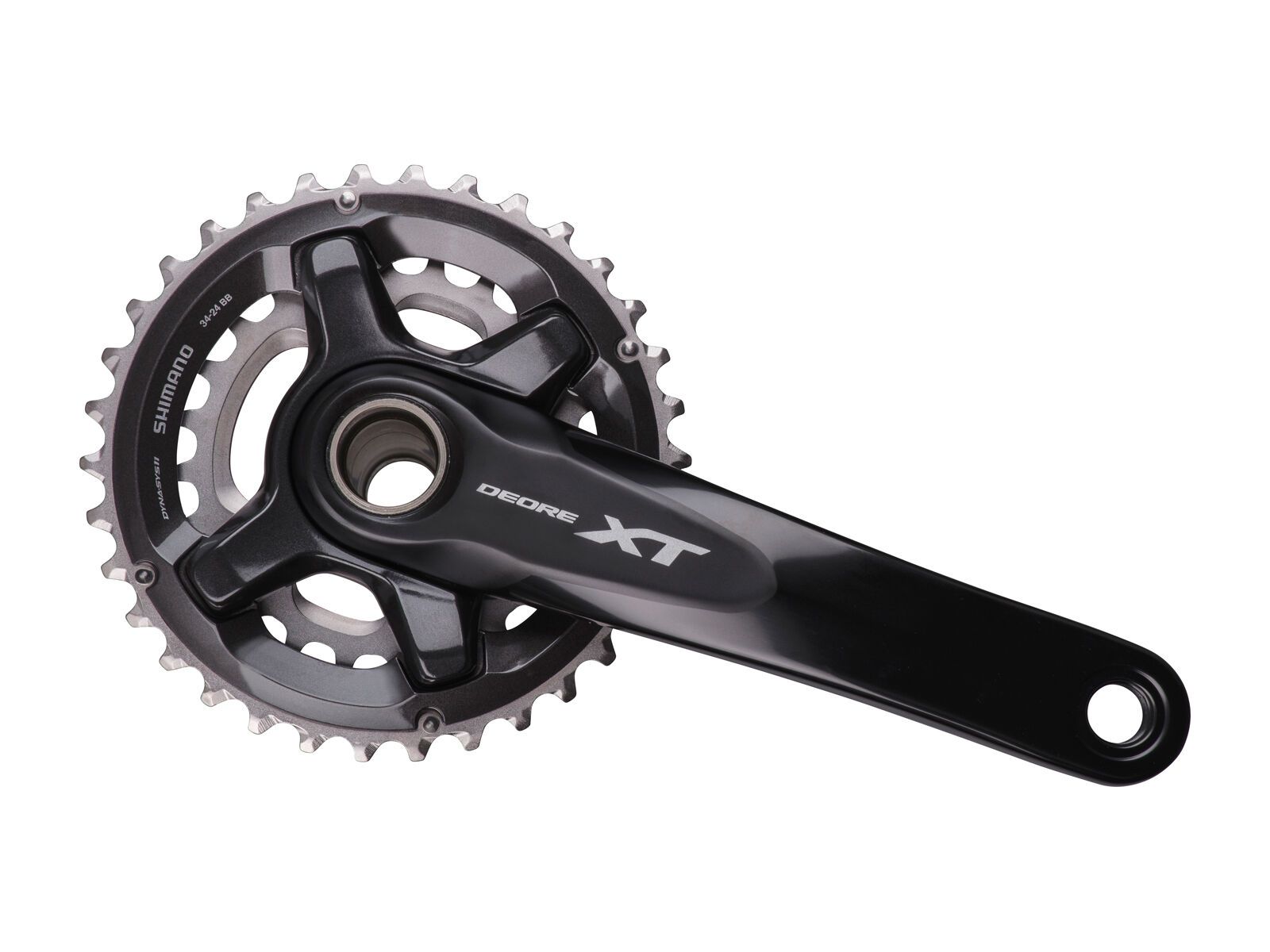 Shimano Deore XT FC-M8000-B Kurbelgarnitur (Outboard) - 2x11, 34/24 - Bild 1